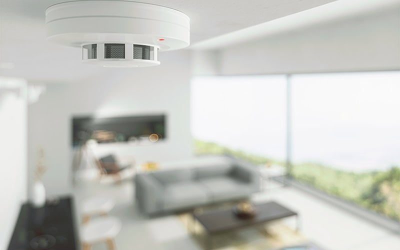 What to Know About Carbon Monoxide Poisoning? Photo of a carbon monoxide detector in home.