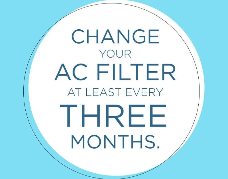 Change AC Filter