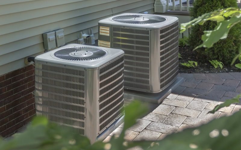 HVAC heating and air conditioning units