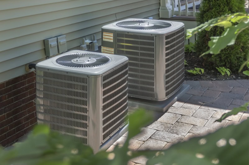HVAC heating and air conditioning units
